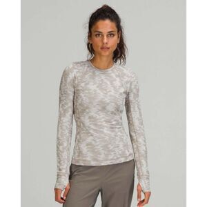 Lululemon Athletica Its Rulu Run Long Sleeve Shirt Top Women's Size 4
